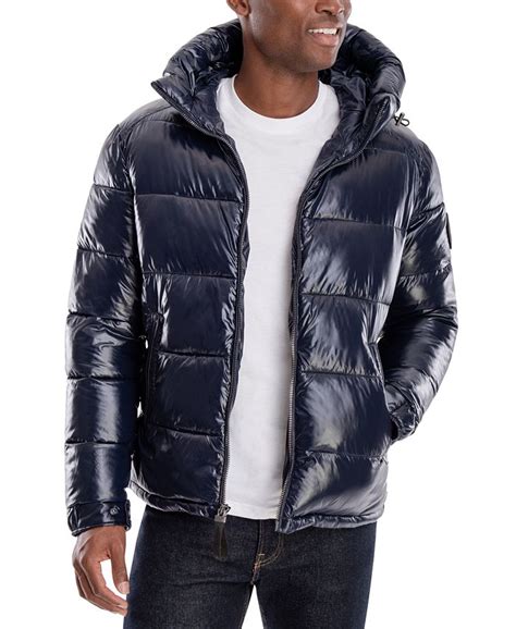 mens michael kors puffer coat